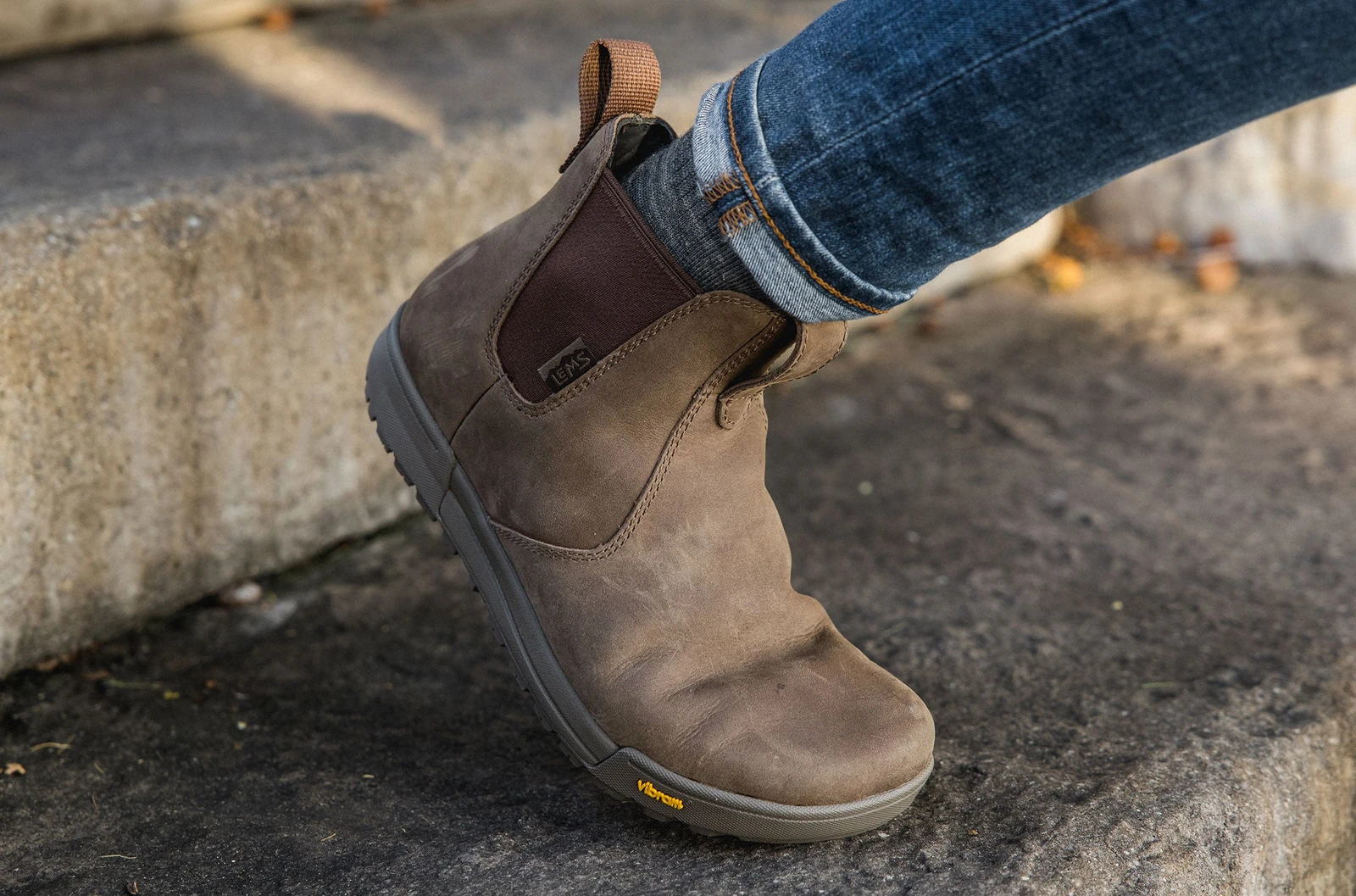 Lems Chelsea Boot Tuff Pro — Stone (женские), фото 2