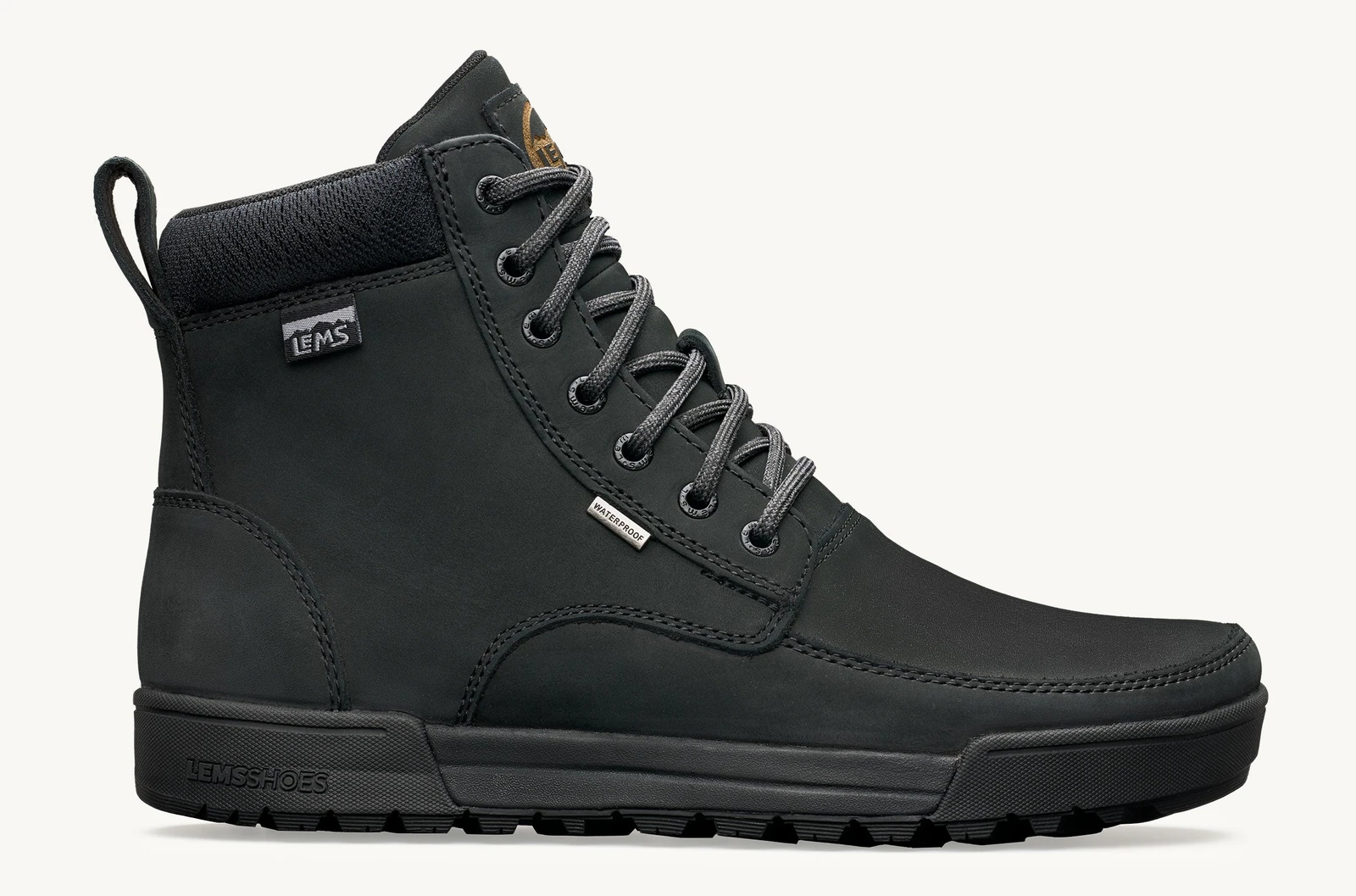 Lems Boulder Summit Waterproof — Coal (женские), фото 3
