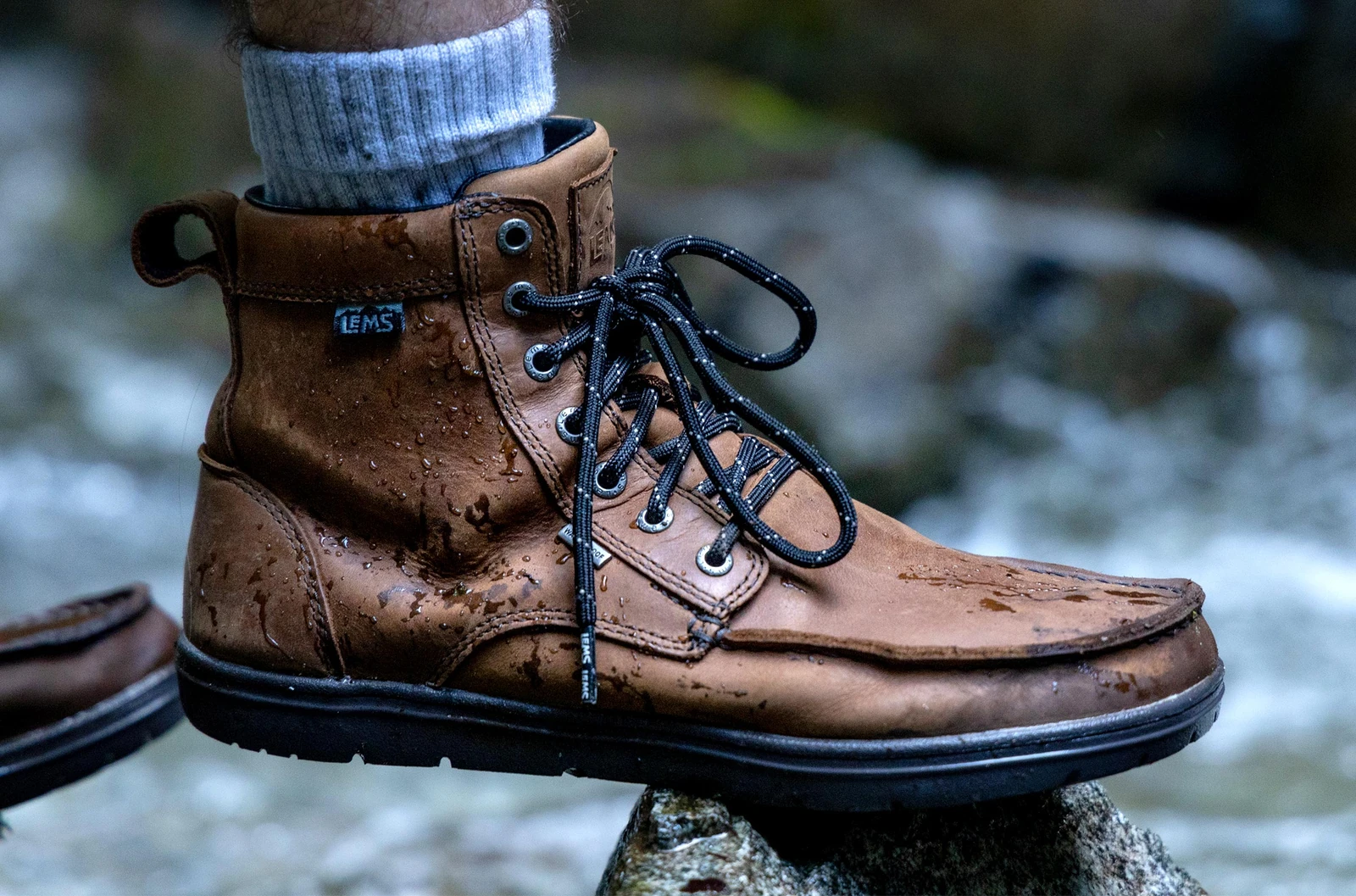 Lems Waterproof Boulder Boot (Discontinued) — Weathered Umber (мужские), фото 2