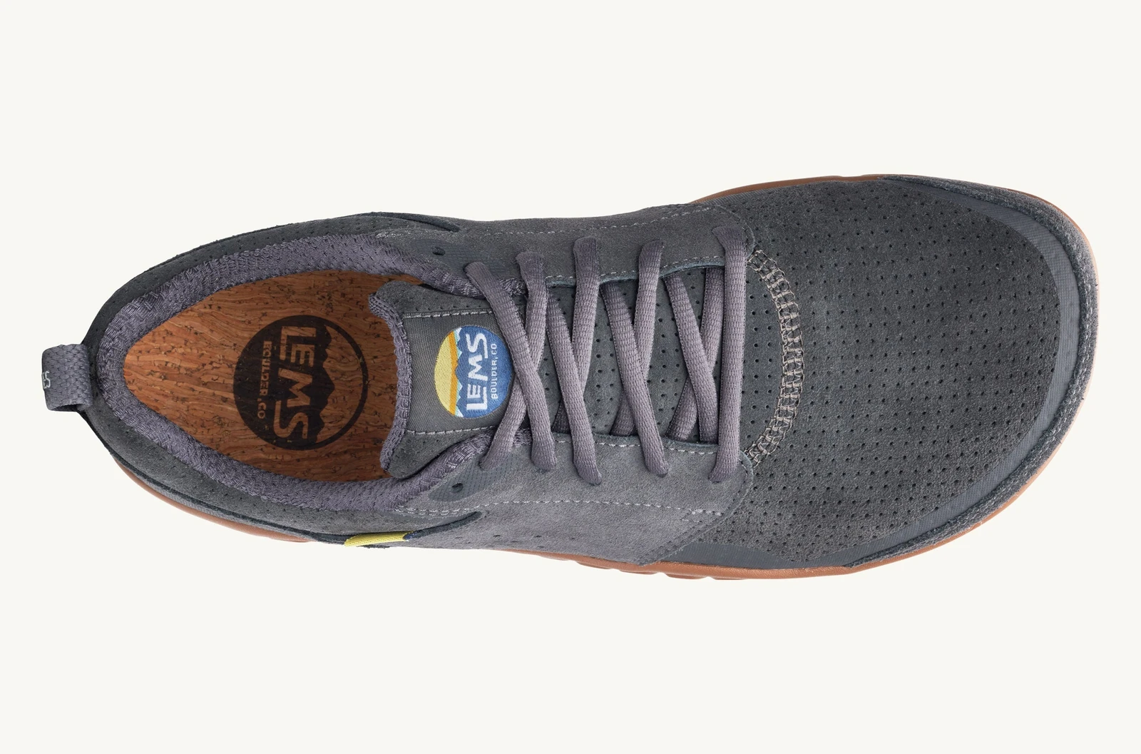Lems Primal Zen Suede — Graphite (женские), фото 5