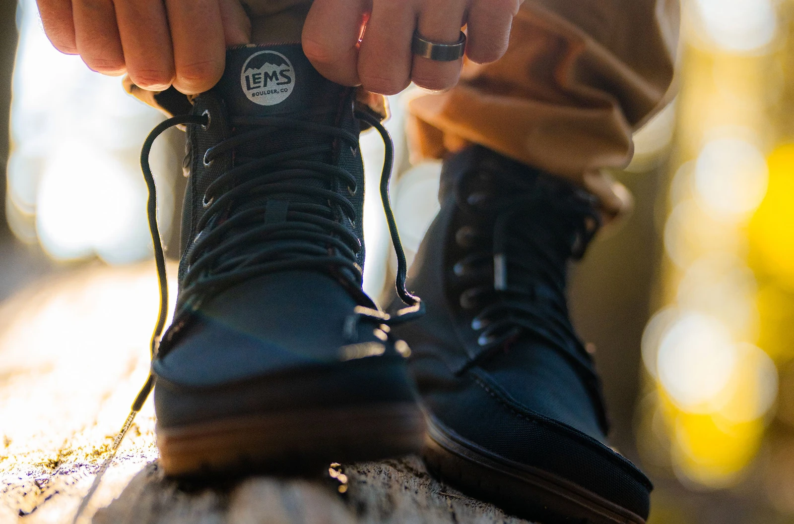 Lems Boulder Boot — Black (Vegan) (мужские), фото 2