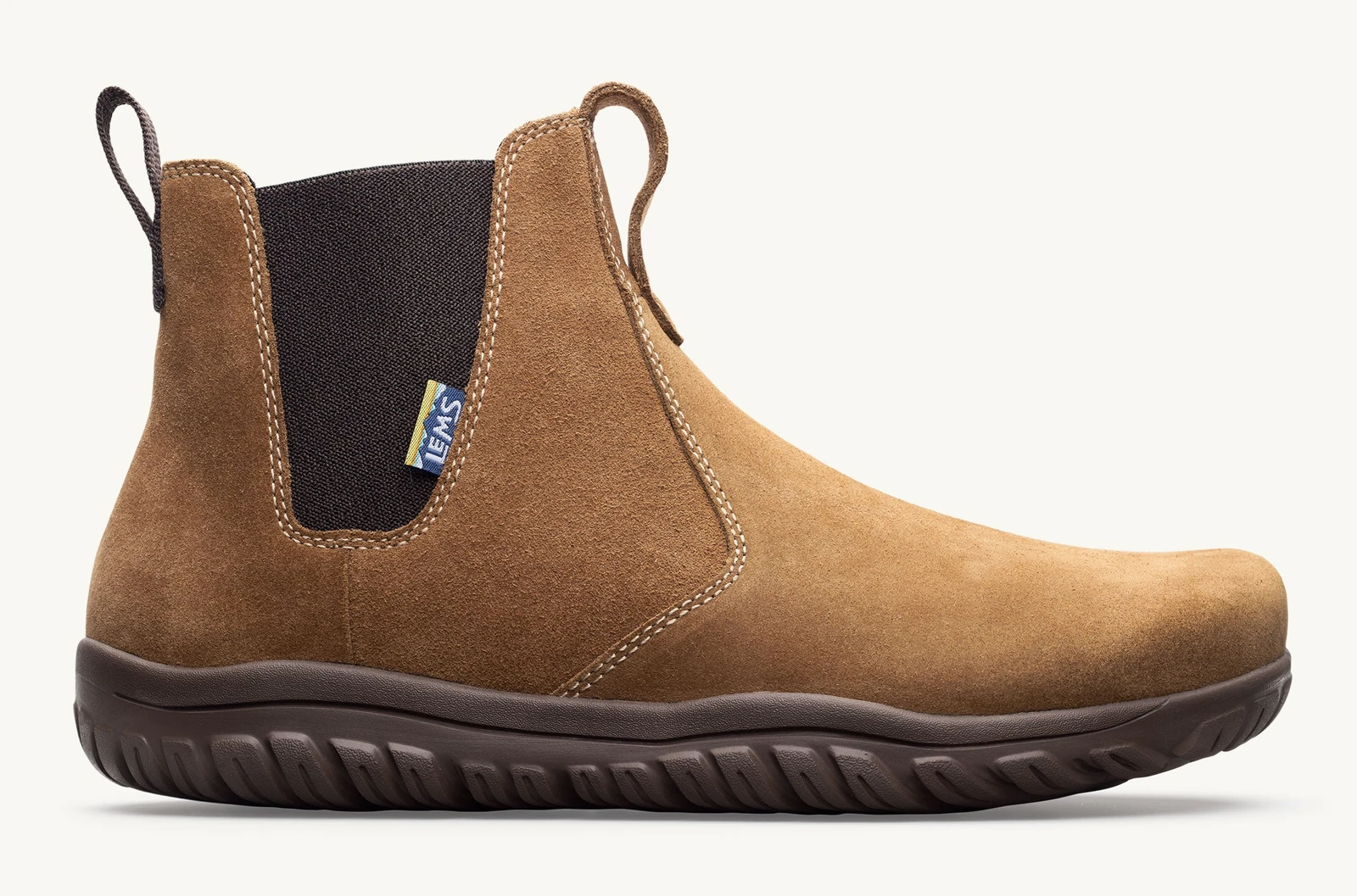 Lems Chelsea Suede Barefoot Boot — Cedar (женские), фото 3