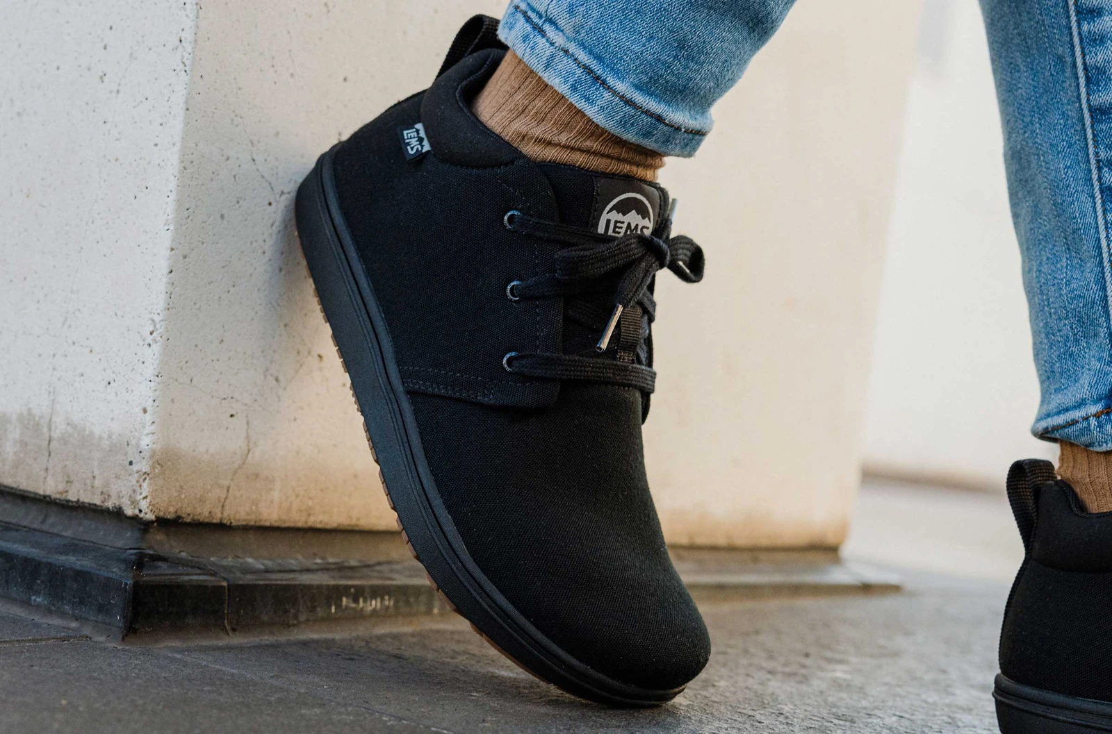 Lems Chukka Grip — Blackout (Canvas) (женские), фото 2