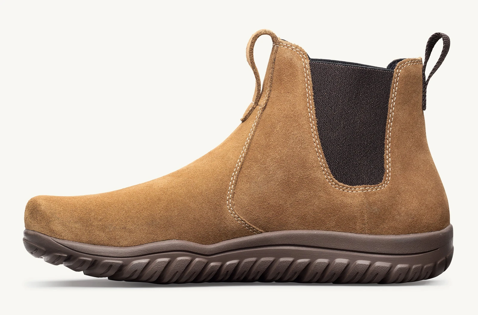 Lems Chelsea Suede Barefoot Boot — Cedar (женские), фото 4
