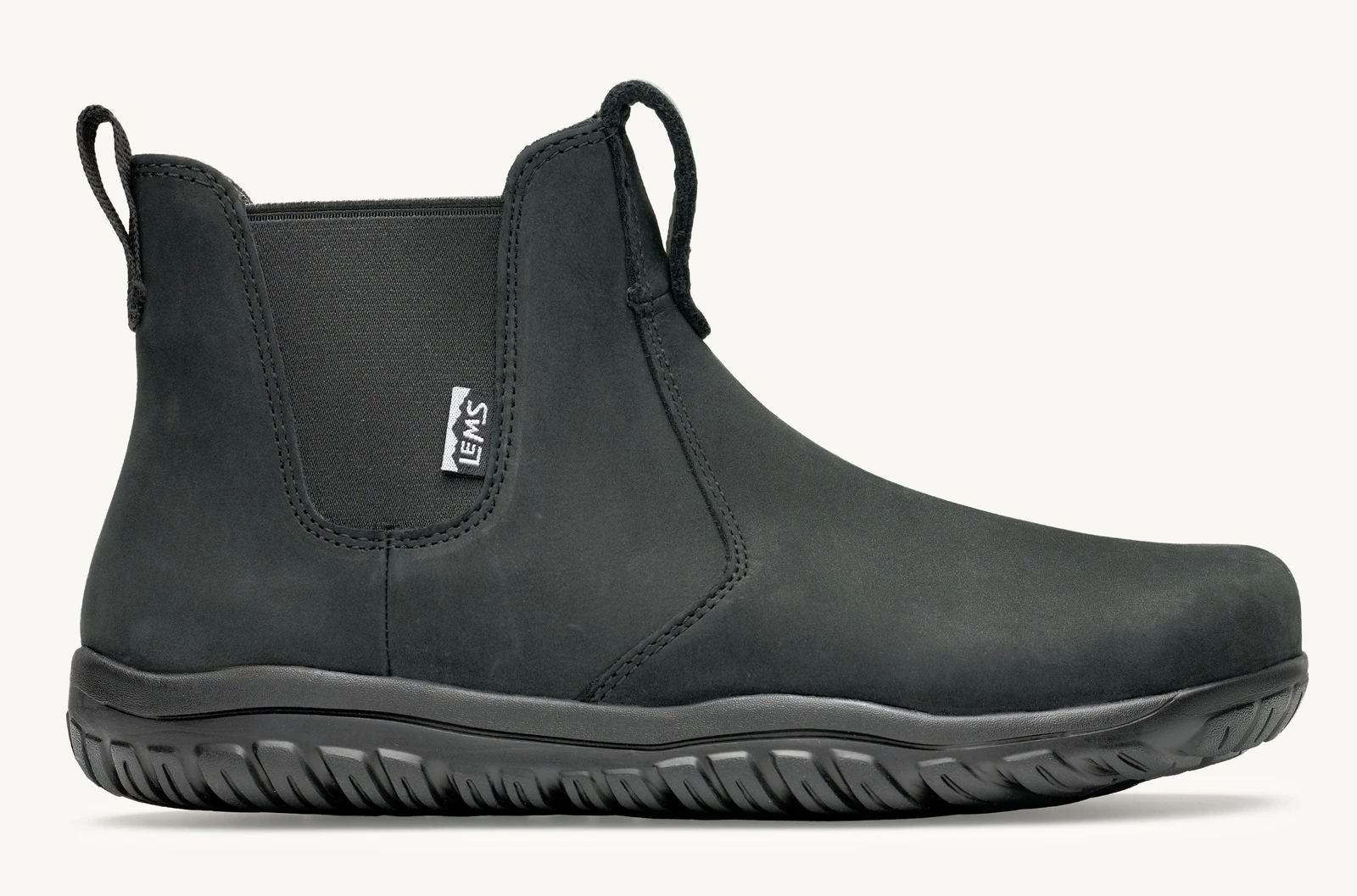 Lems Chelsea Barefoot Boot Waterproof — Obsidian (женские), фото 4