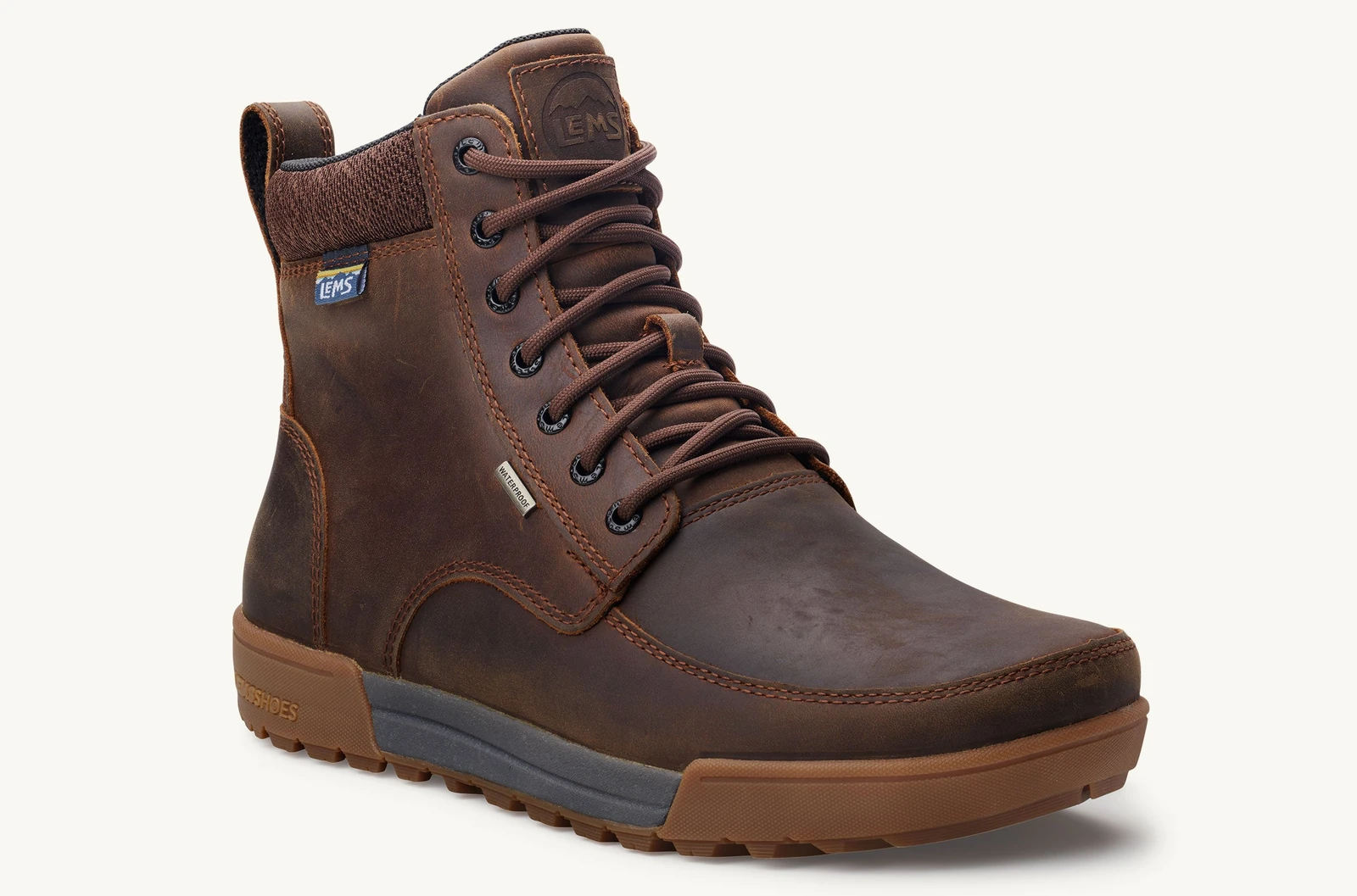 Lems Boulder Summit Waterproof — Rugged Bark (женские), фото 10