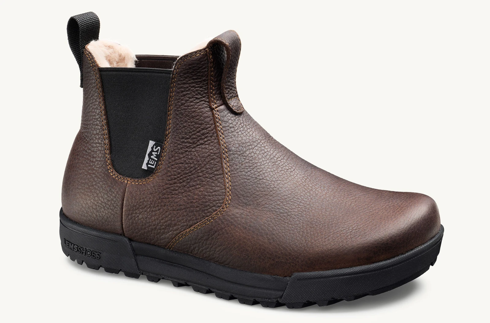 Lems Chelsea Boot Tuff Waterproof — Dark Roast (женские), фото 10