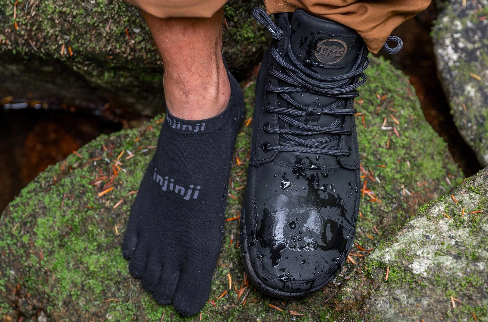 Lems Boulder Summit Waterproof — Coal (мужские), фото 2