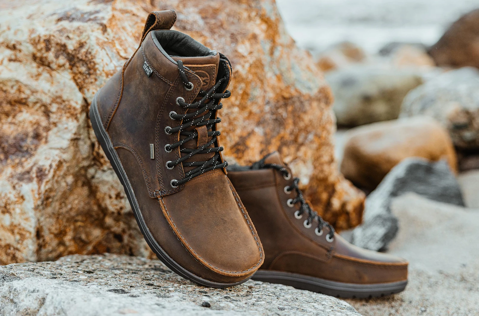 Lems Waterproof Boulder Boot (Discontinued) — Weathered Umber (женские), фото 2