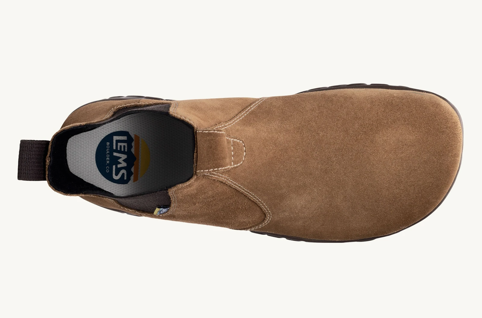Lems Chelsea Suede Barefoot Boot — Cedar (женские), фото 5