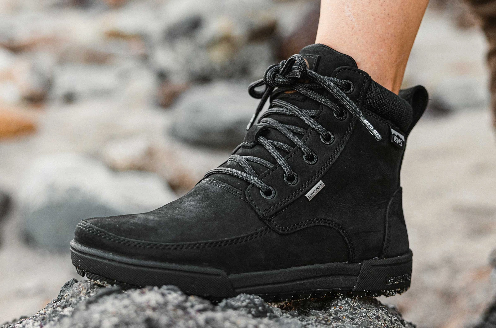 Lems Boulder Summit Waterproof — Coal (женские), фото 2