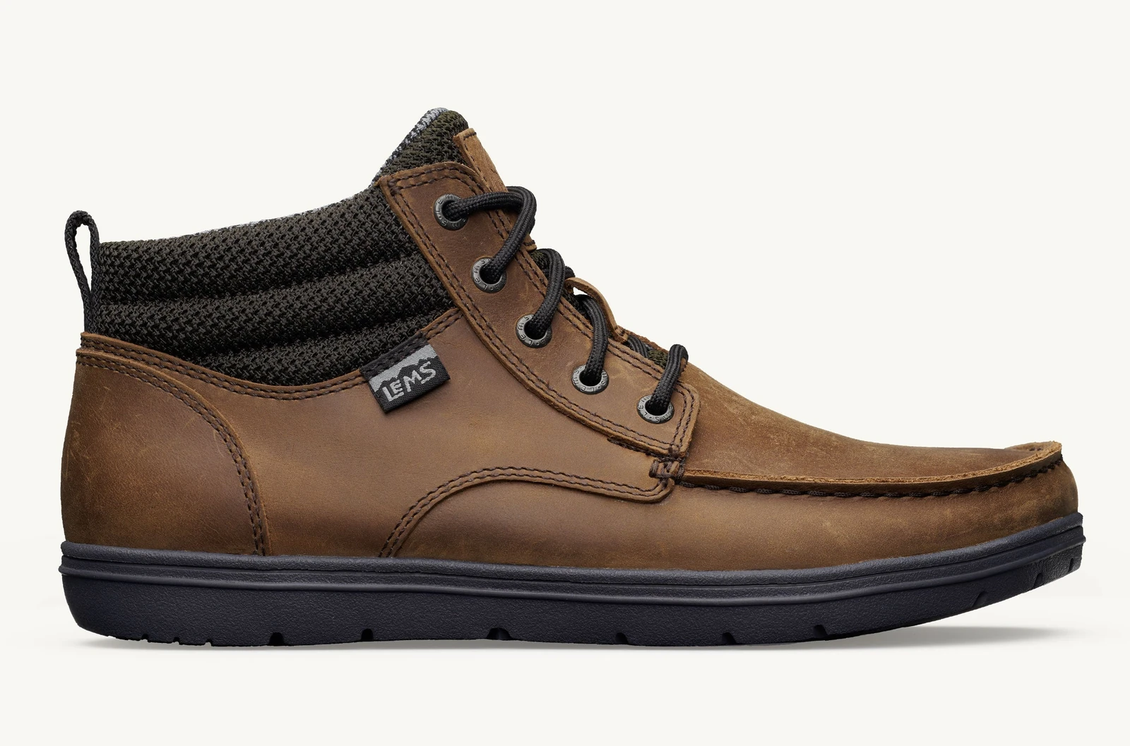 Lems Boulder Boot Mid Leather (Discontinued) — Umber (мужские), фото 3
