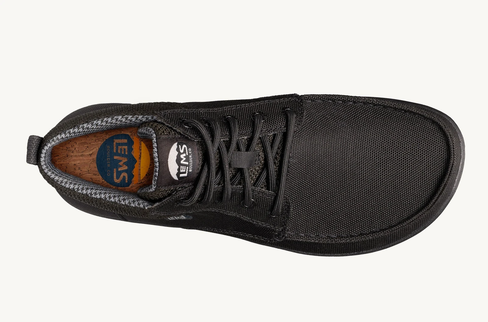 Lems Boulder Boot Mid Vegan (Discontinued) — Jet Black - FINAL SALE (мужские), фото 5