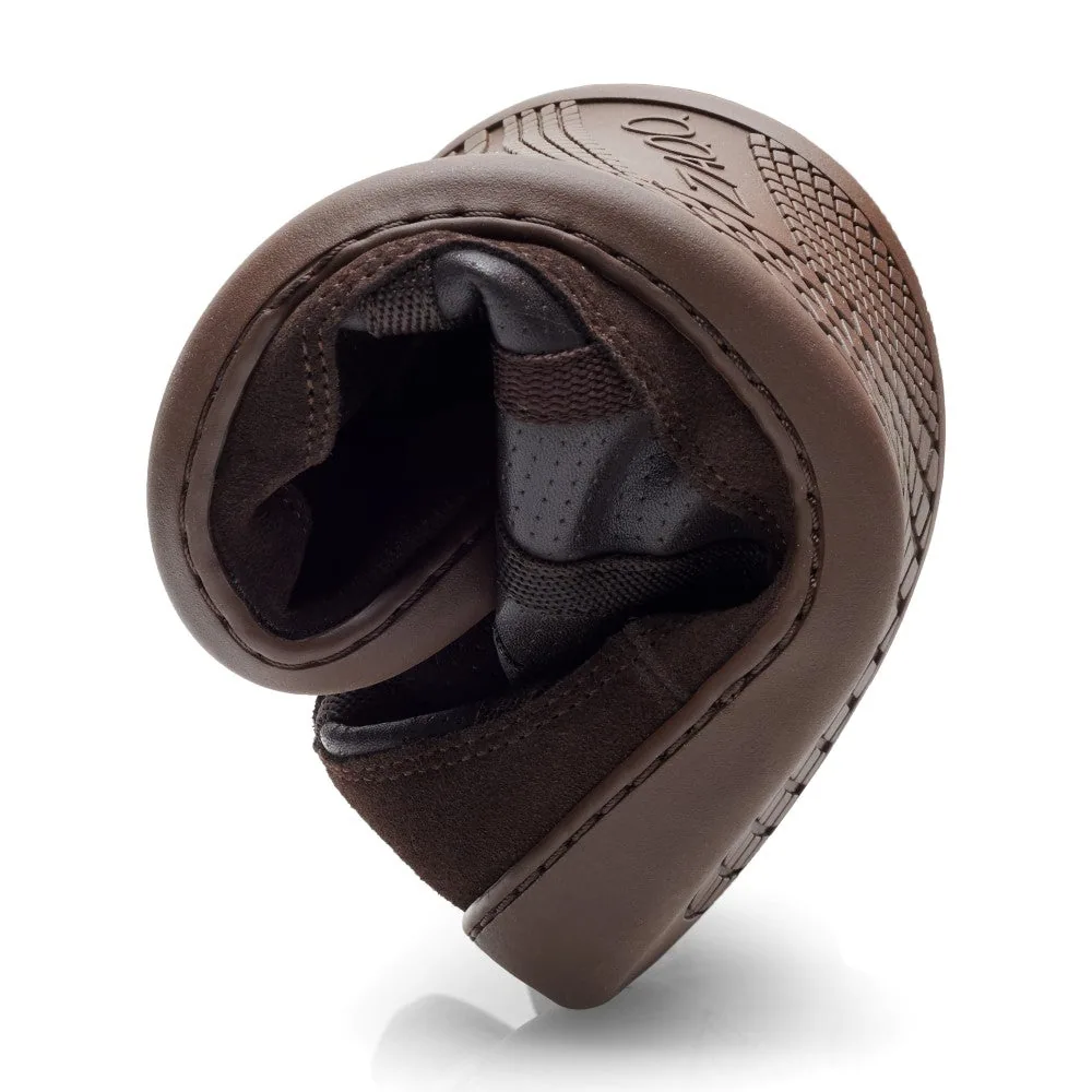 Кроссовки для женщин и мужчин ZAQQ SPARQ Mid Dark Brown (тёмно-коричневый цвет), фото 4