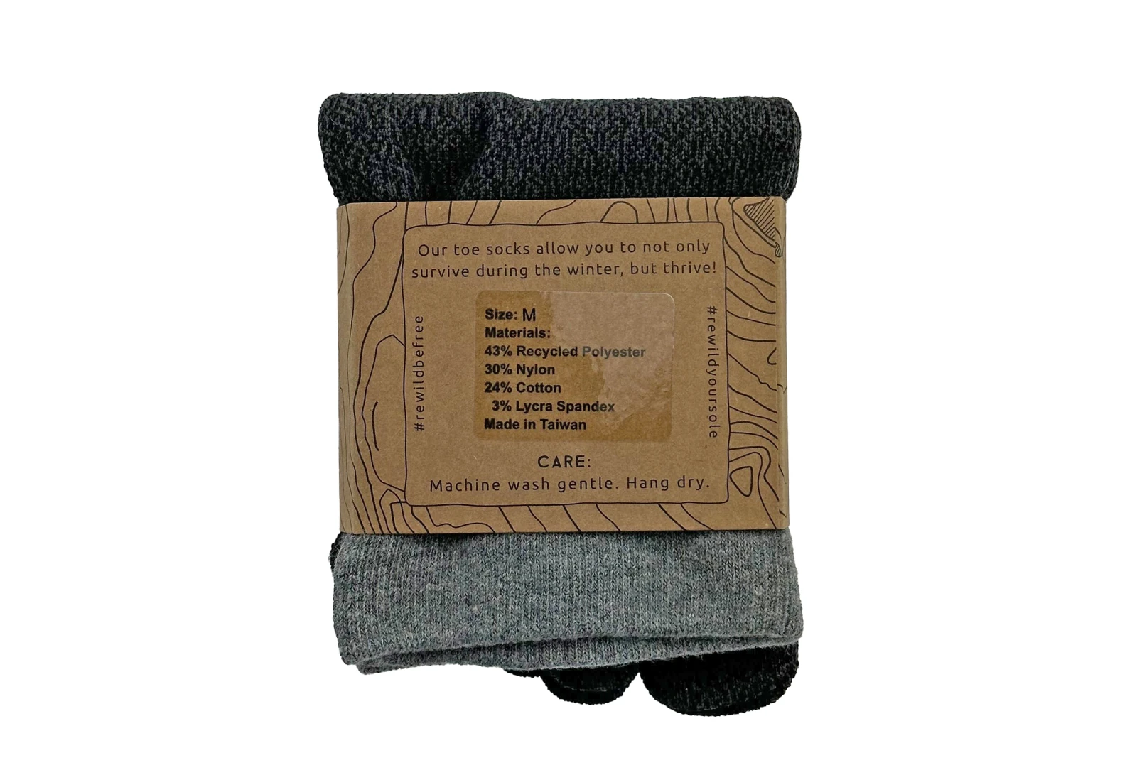Носки Earth Runners Toe Socks, фото 3