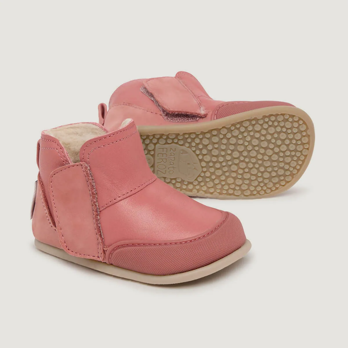 Ботинки для малышей Zapato Feroz «Alcoy Feroz» — малиновый, фото 2