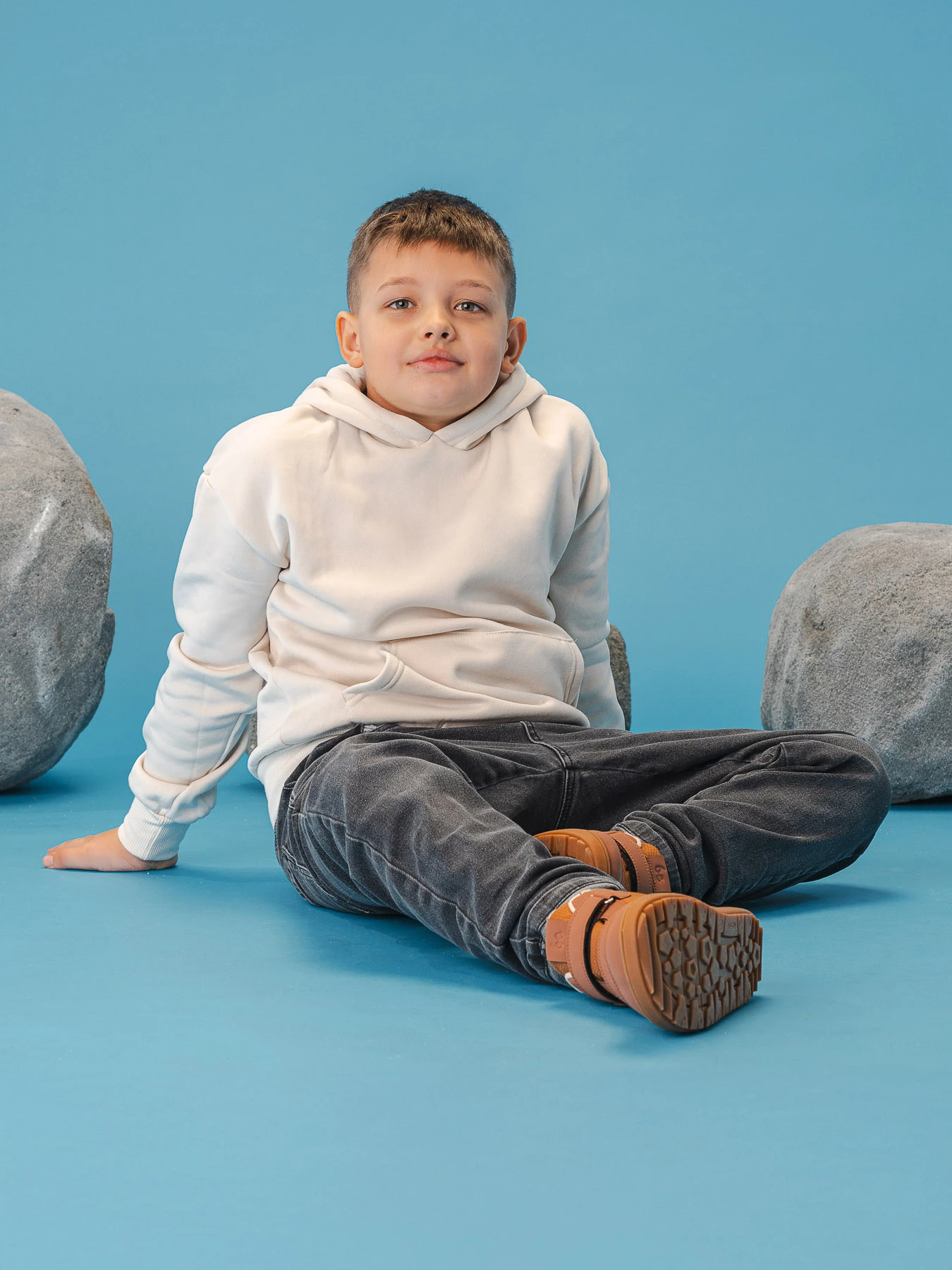 Детские босоногие ботинки Be Lenka Zippu Junior - коричневый, фото 10