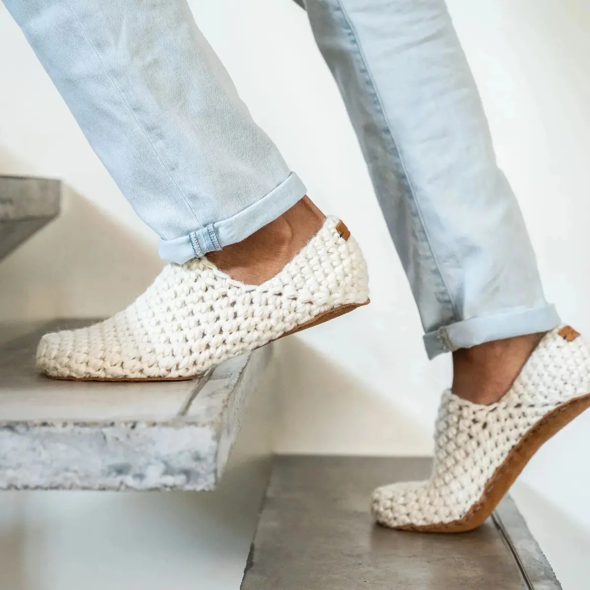 Домашние тапочки Kingdom of Wow Classic Slip-on — белый, фото 4