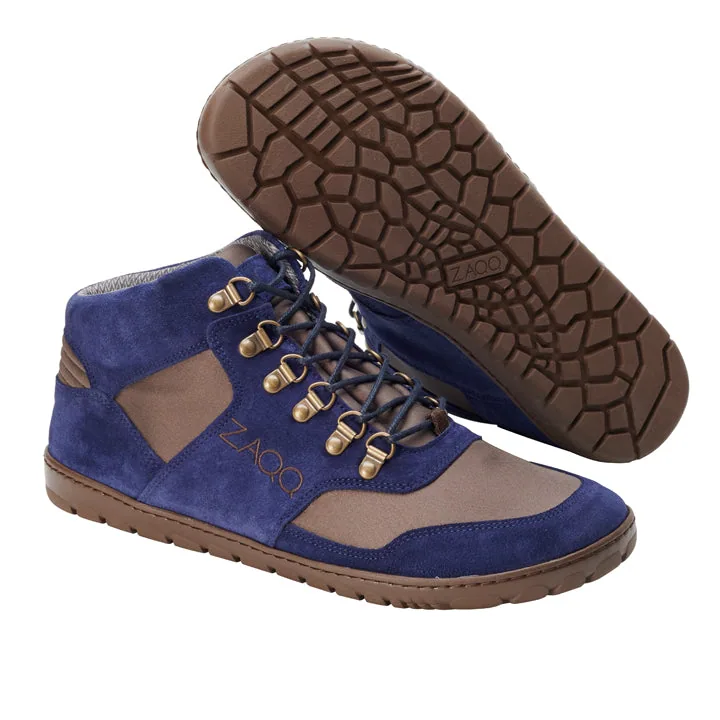 Мужские ботинки ZAQQ HIQE Mid Navy Waterproof, фото 2