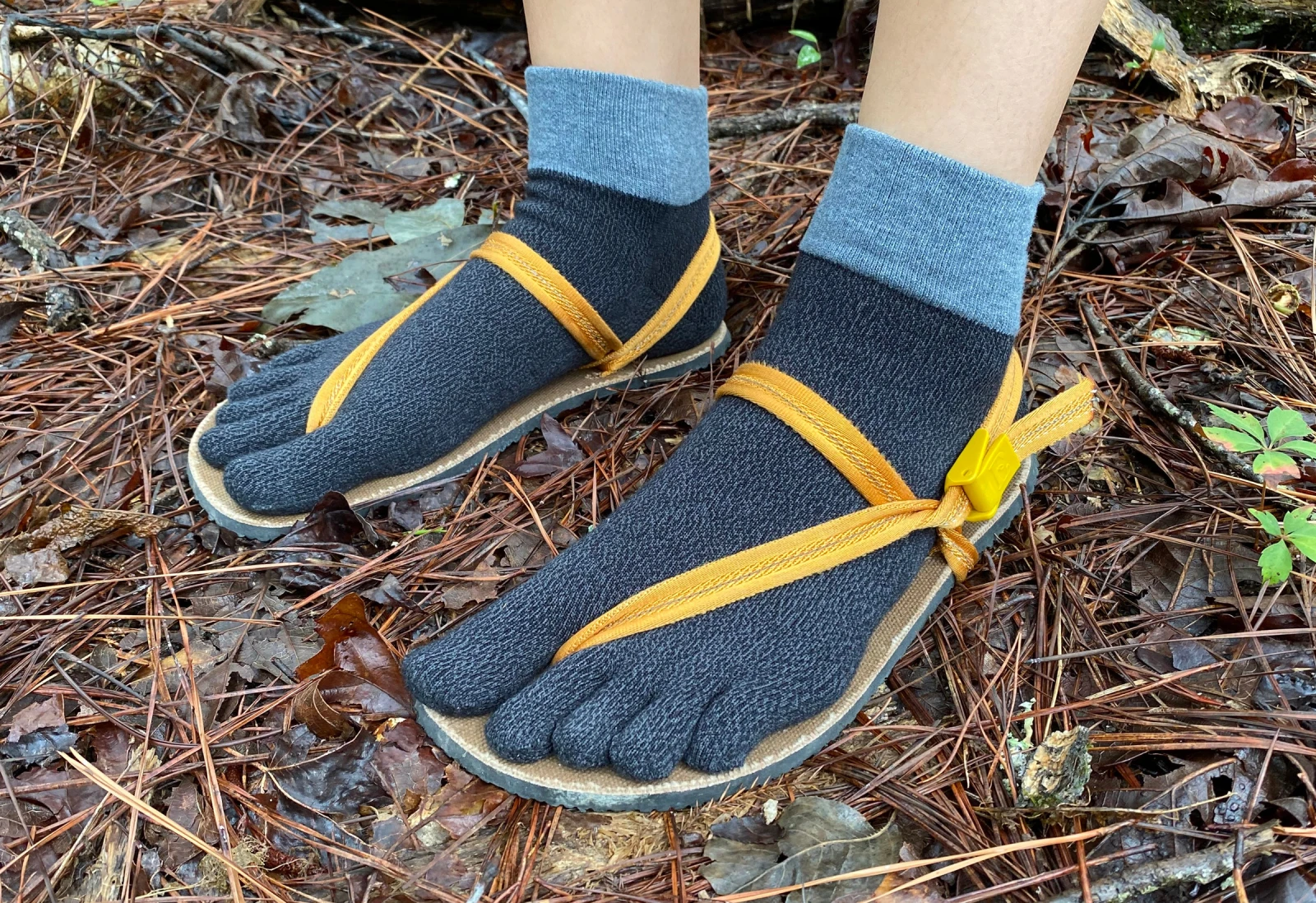 Носки Earth Runners Toe Socks, фото 4