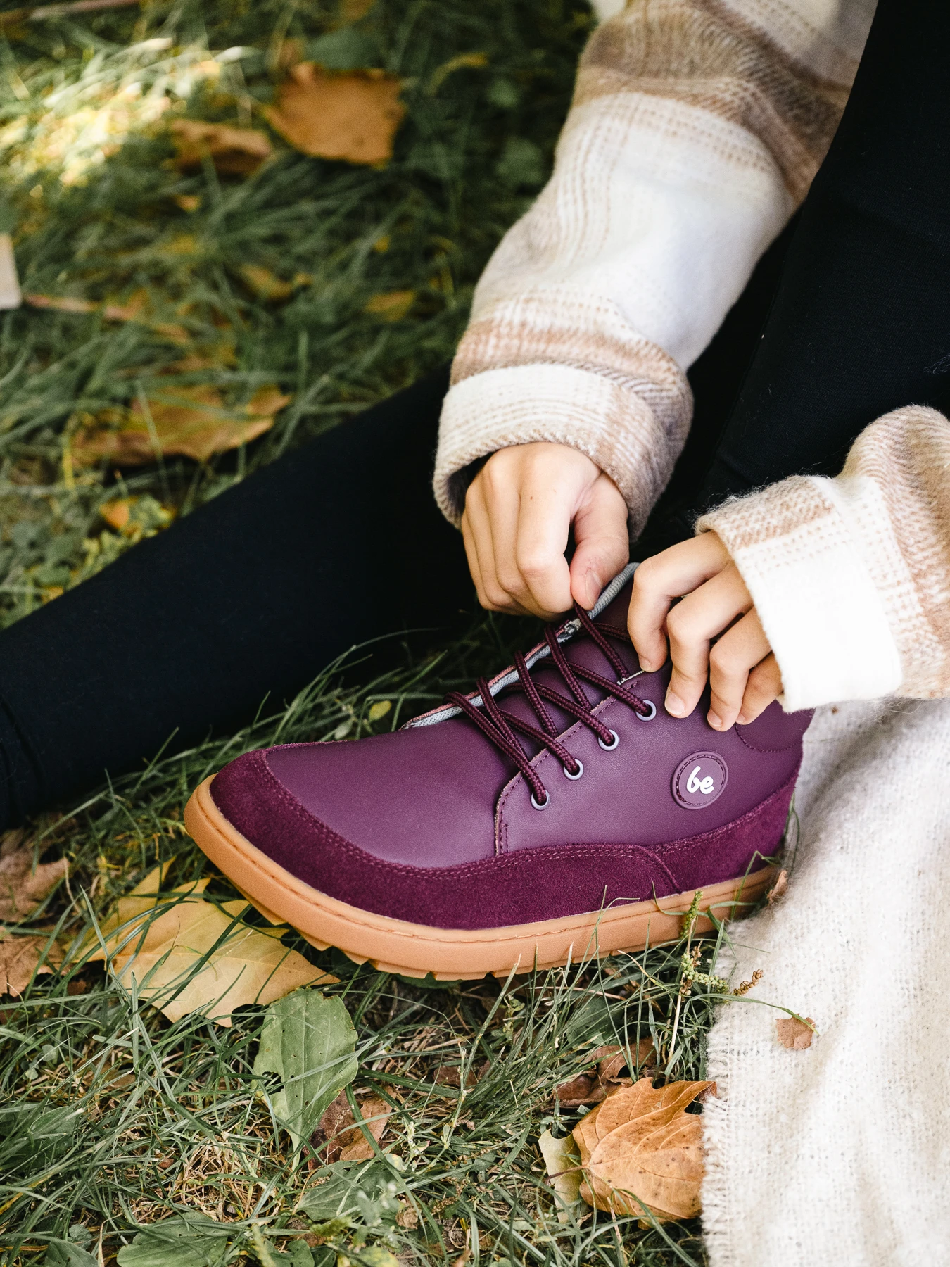 Детская босоногая обувь Be Lenka Elio Junior - ягодный, фото 2