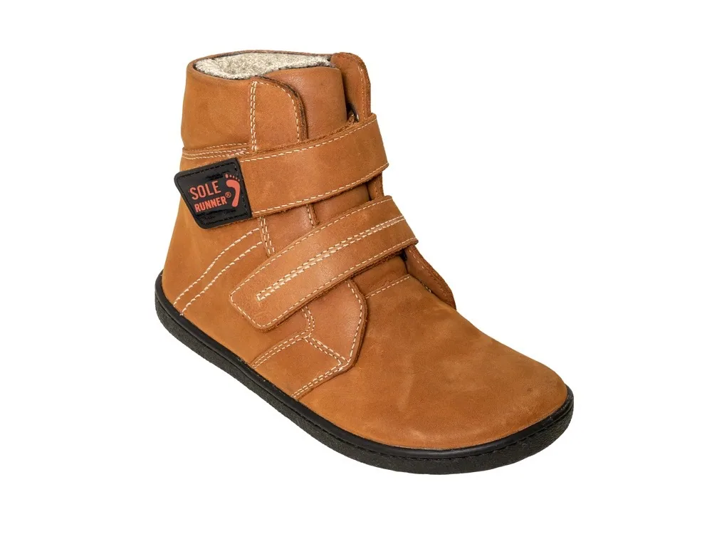 Детские зимние ботинки Sole Runner Titania 2, коричневые, фото 5