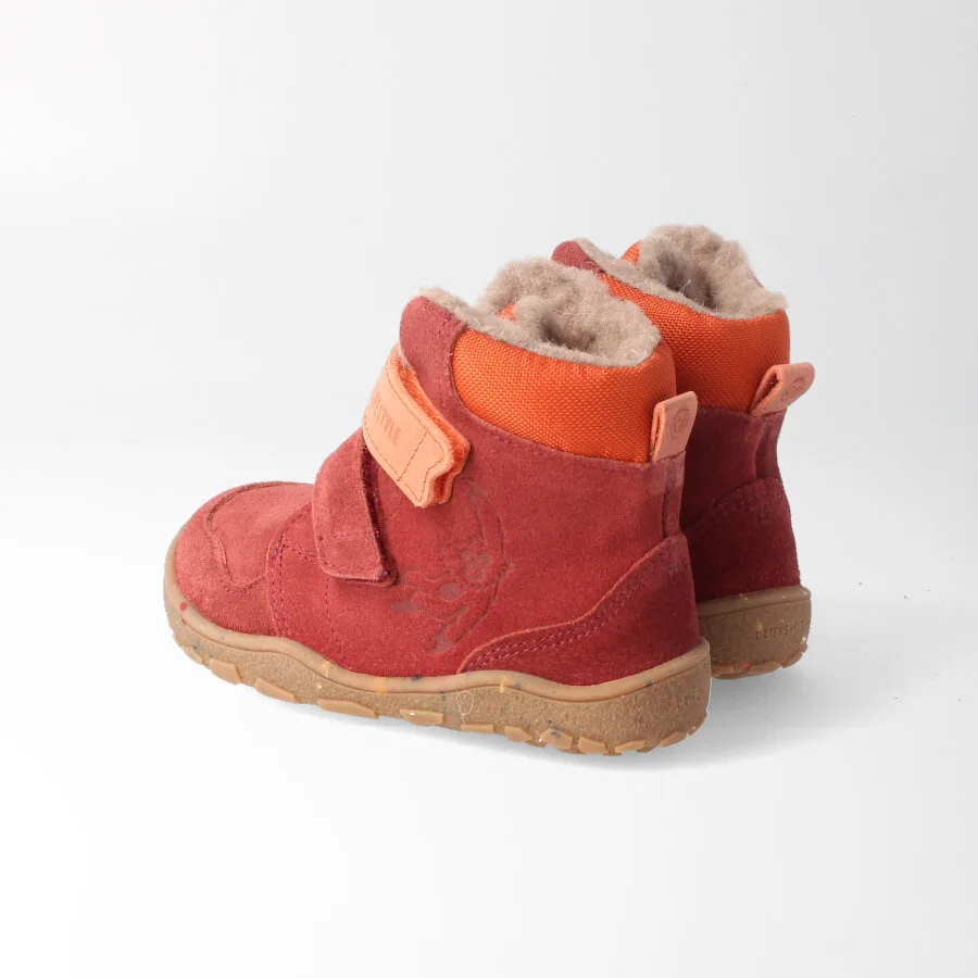 Зимние босоногие ботинки bLIFESTYLE gibbonSTYLE — бордовый (арт. BV156700W681), фото 3