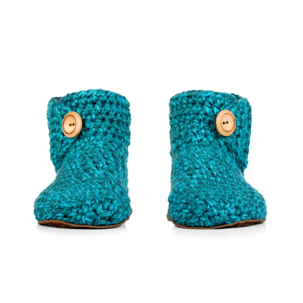 Домашние тапочки-ботинки Kingdom of Wow Classic Bootie — бирюзовый, фото 3