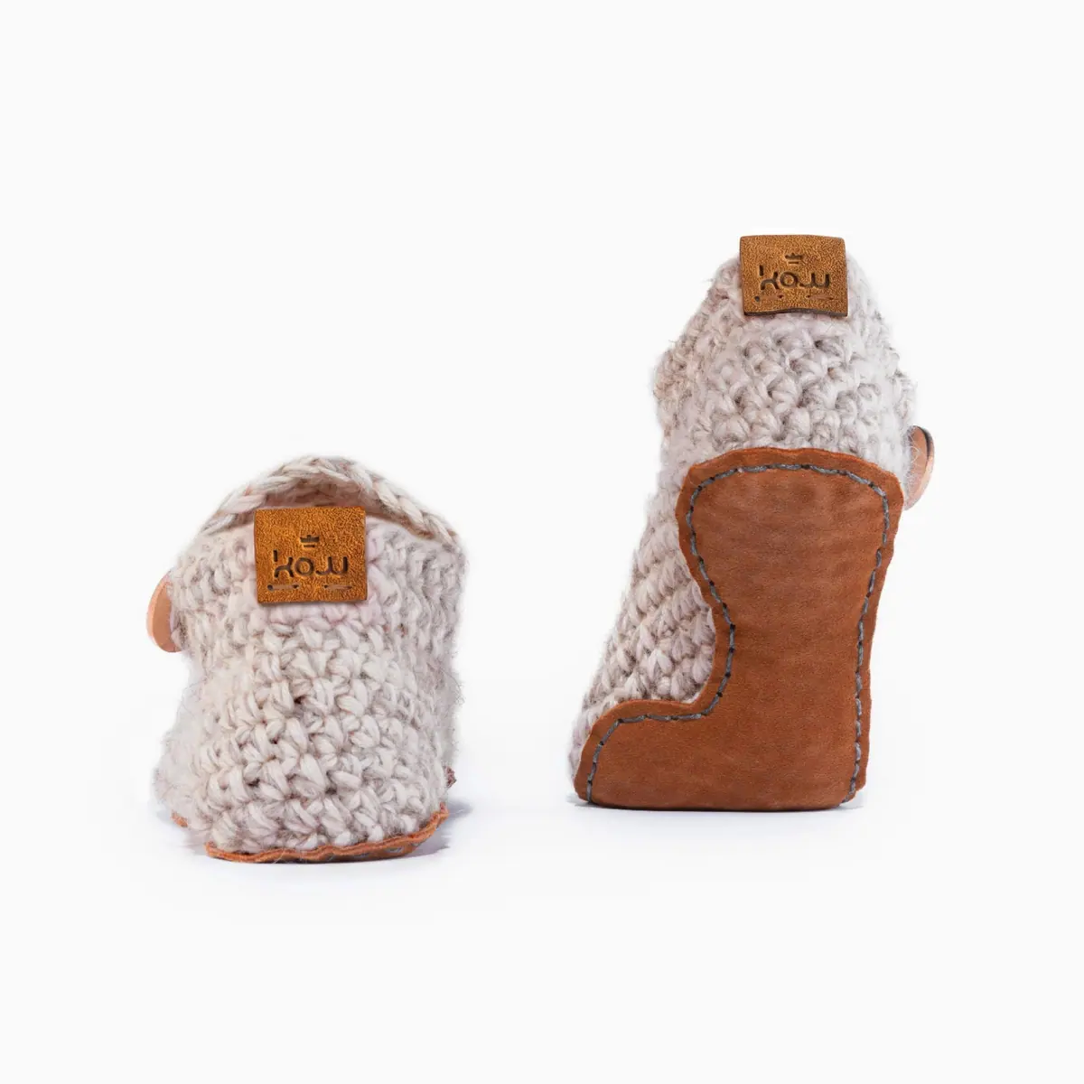 Домашние тапочки-ботинки Kingdom of Wow Classic Ankle Bootie — бежевый, фото 2