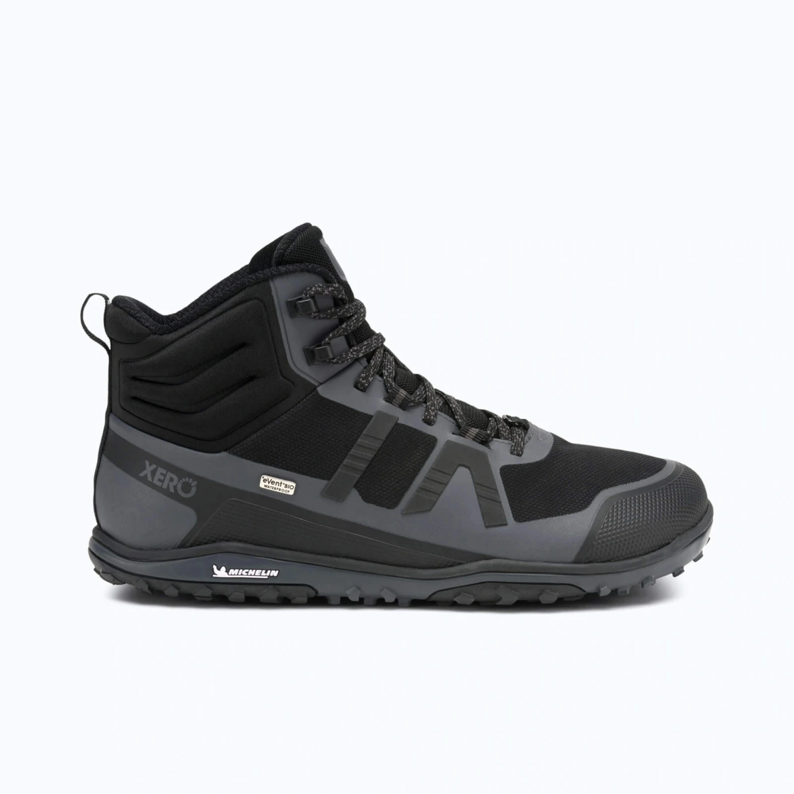 Мужские ботинки Xero Shoes Scrambler Mid II WP — Black / Asphalt — фото 1 из 1