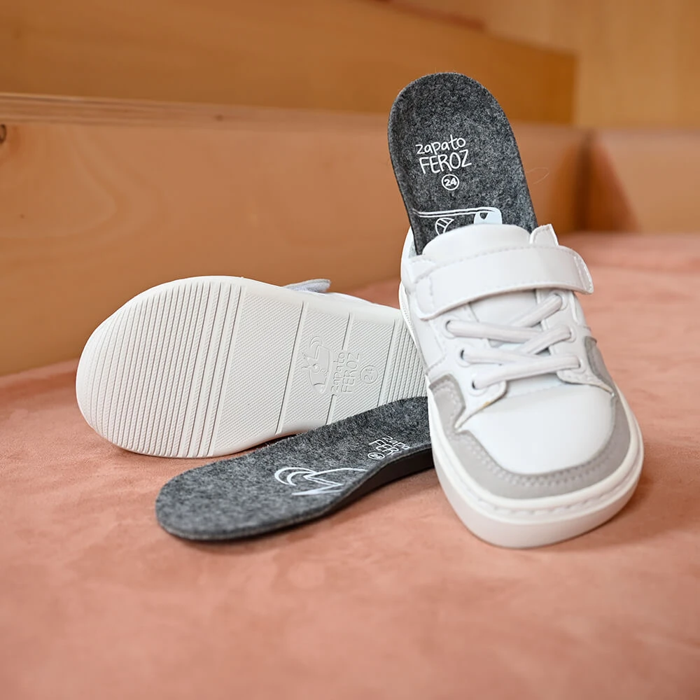 Стельки Zapato Feroz термические детские (широкая колодка) — серый, фото 2