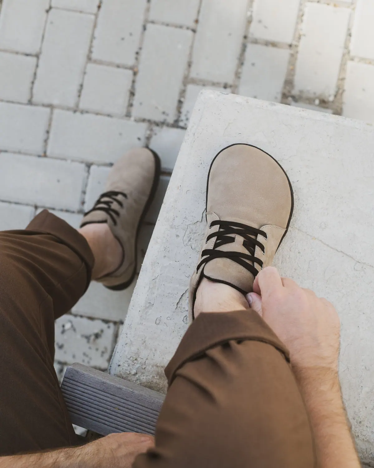 Босоногая обувь Realfoot City Jungle Cappuccino, фото 2
