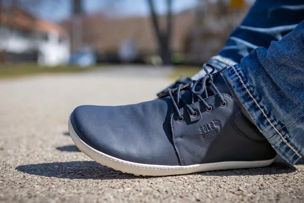 Полуботинки Sole Runner Metis 2 из синей кожи, фото 2