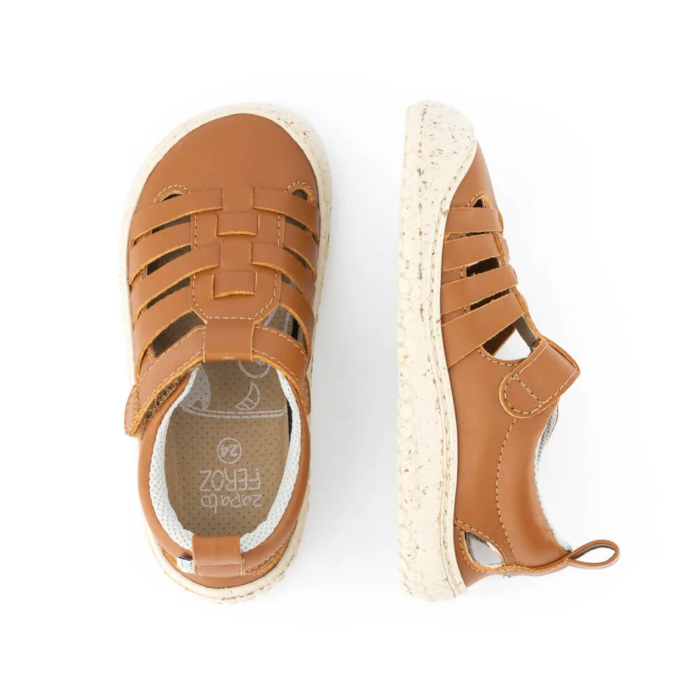 Детская обувь Zapato Feroz «Tabarca Rocker SS25» — ореховый, фото 3