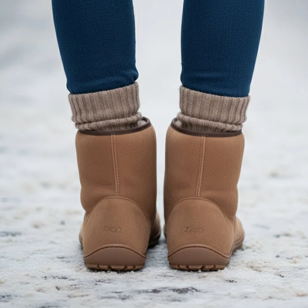 Женские ботинки ZAQQ MOOQ Winter Brown, фото 6