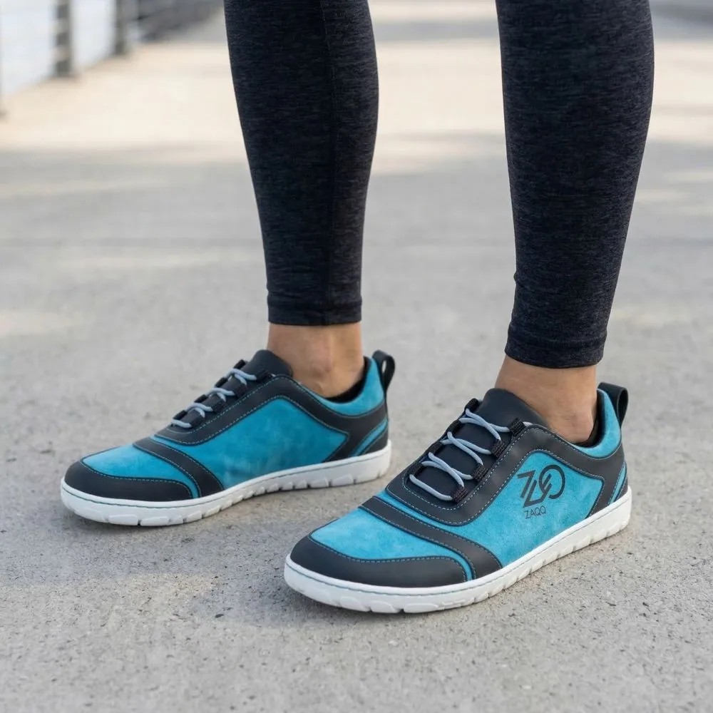 Кроссовки для женщин и мужчин ZAQQ SQILL Turquoise Black (чёрный цвет), фото 11