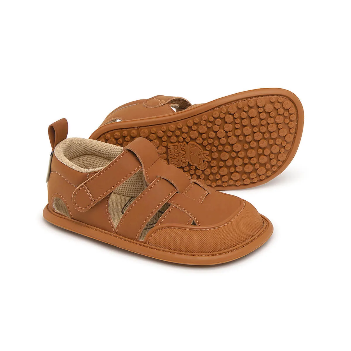 Детская обувь Zapato Feroz «Denia SanRoc Feroz SS25» — ореховый, фото 2