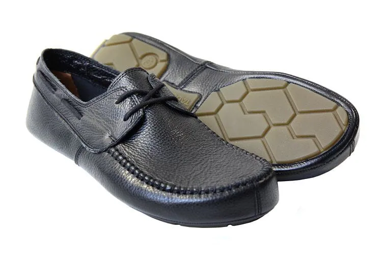 Босоногие топсайдеры Boat Shoes — чёрный, фото 3