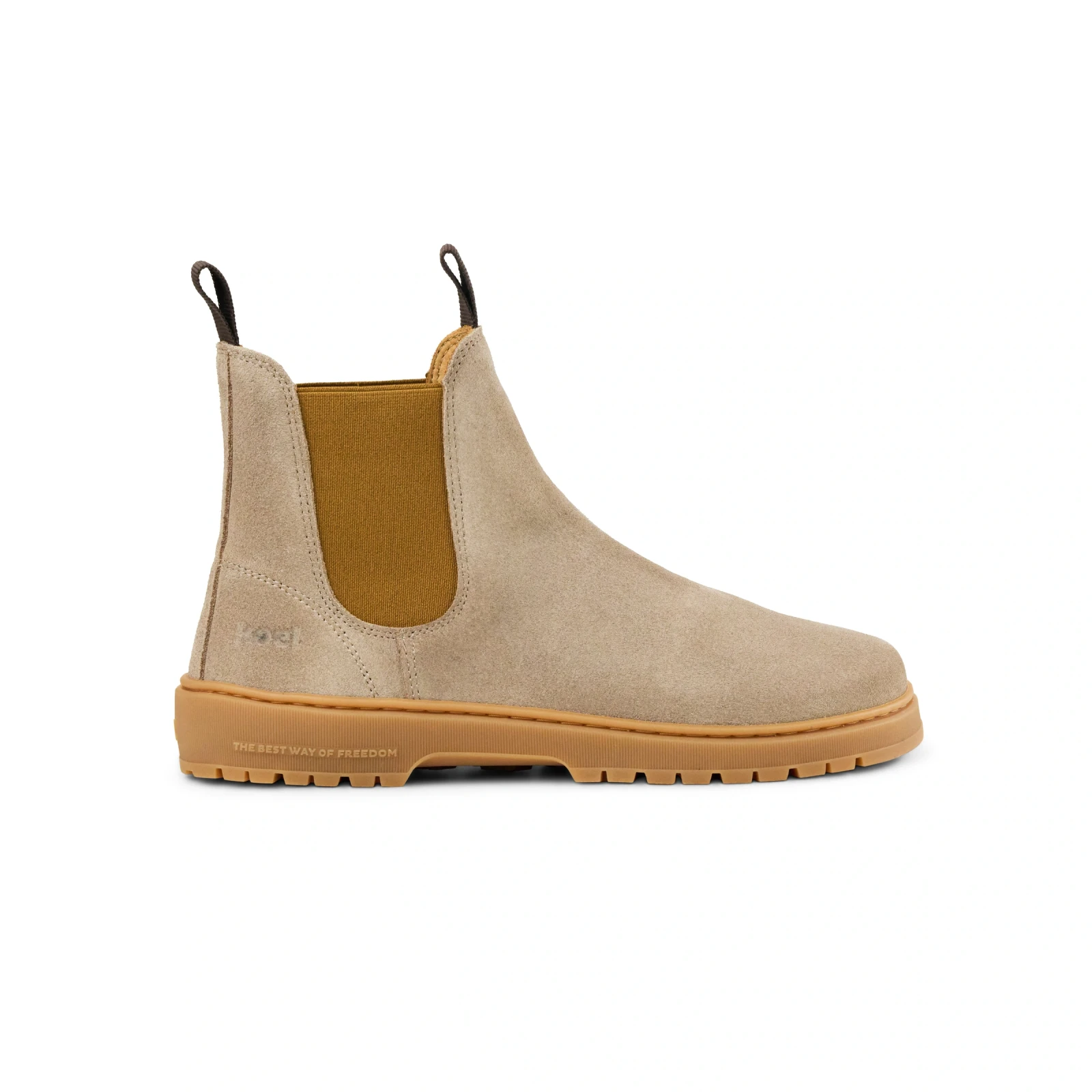Ботинки Koel GAVIEN Suede — серо-коричневый — фото 1 из 5