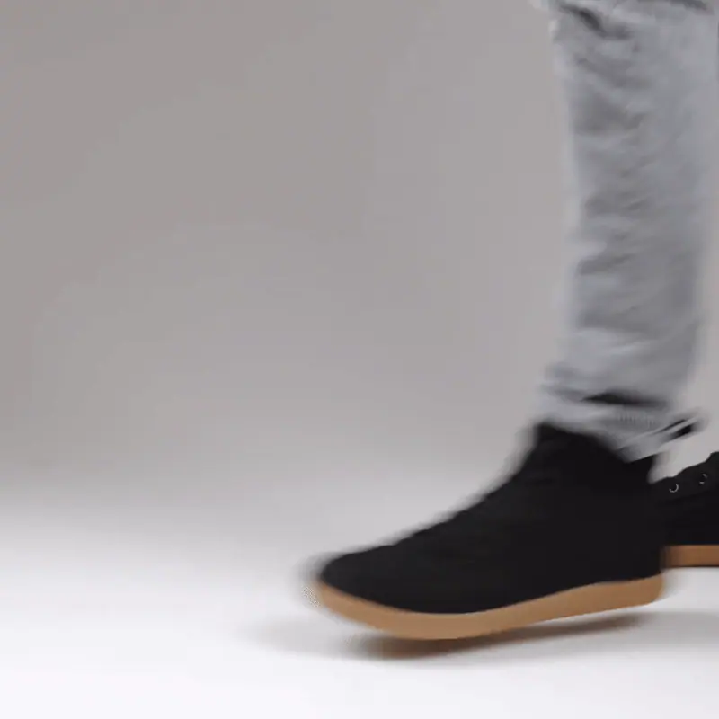 Кеды Rutsu Original High — чёрные с коричневой подошвой, фото 8