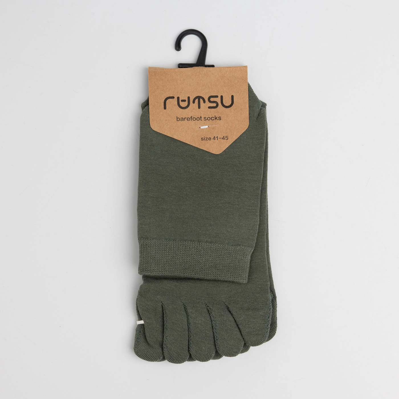 Носки Rutsu Barefoot 5 Finger — белый, фото 3