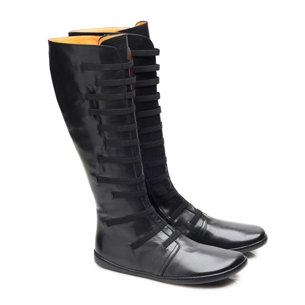 Женские ботинки ZAQQ QATCH Stretch Nappa Black (чёрный цвет)