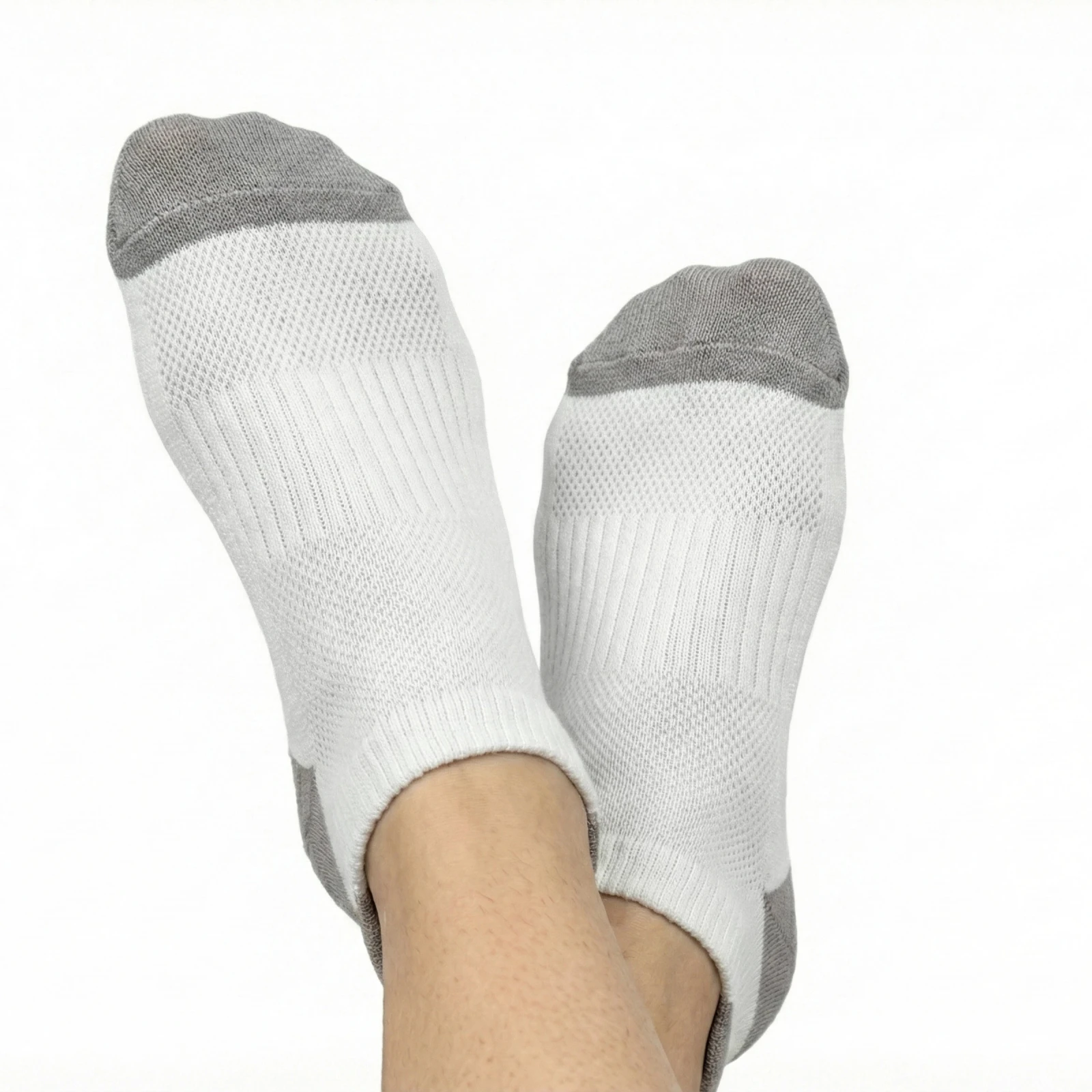 Носки Hike Low-Cut Comfort (низкие) (женские, белый / серый), фото 3