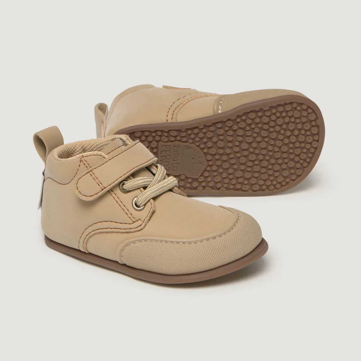 Ботинки для малышей Zapato Feroz «Albaida Feroz» — серо-бежевый (Piedra), фото 2