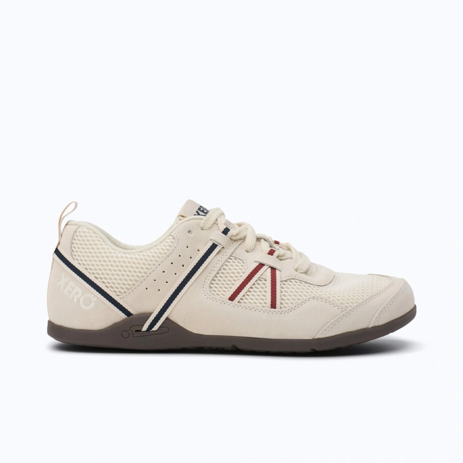 Мужские кроссовки Xero Shoes Prio — Whitecap Gray / Navy / Brick (Mesh / Suede) — фото 1 из 1
