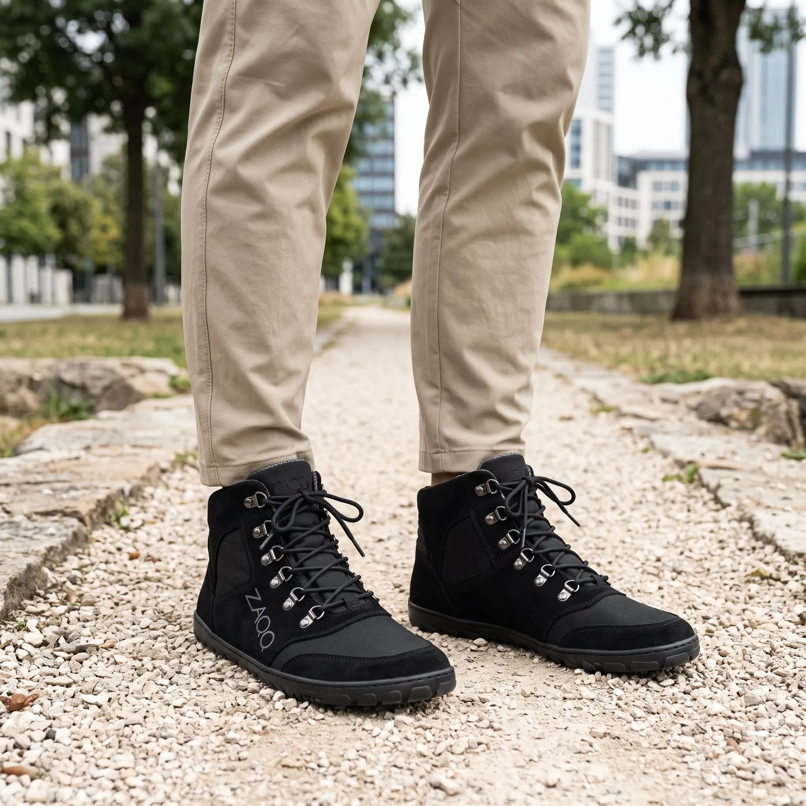 Ботинки ZAQQ HIQE Black Waterproof, фото 12