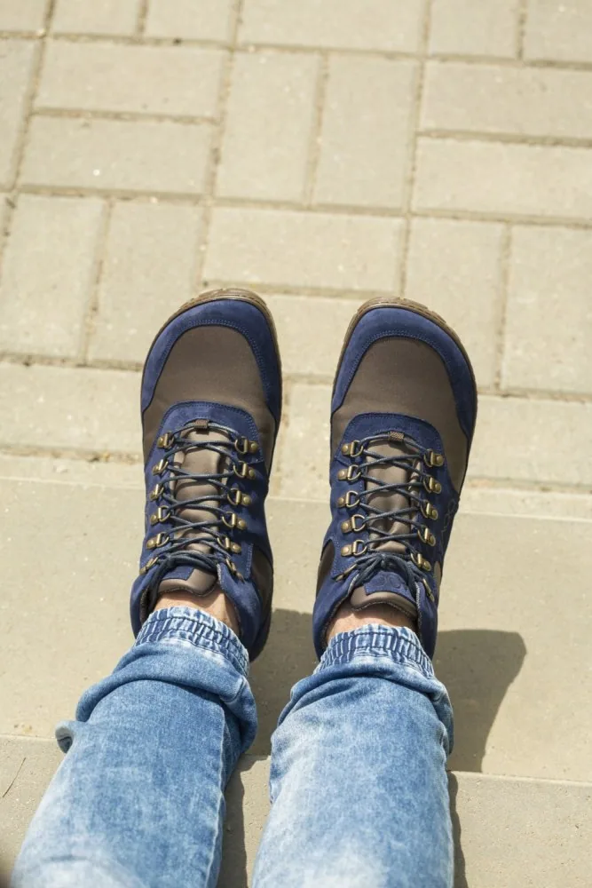 Мужские ботинки ZAQQ HIQE Mid Navy Waterproof, фото 9