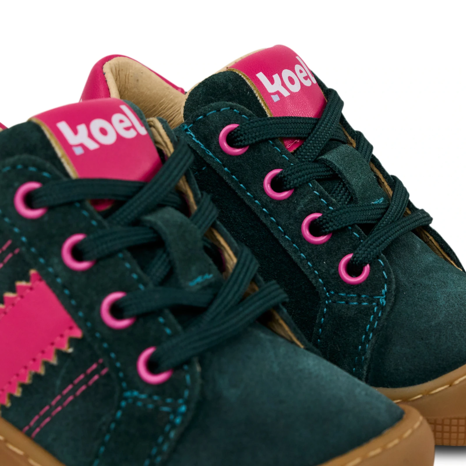 Кроссовки Koel DALLAS Suede — бирюзовый, фото 4