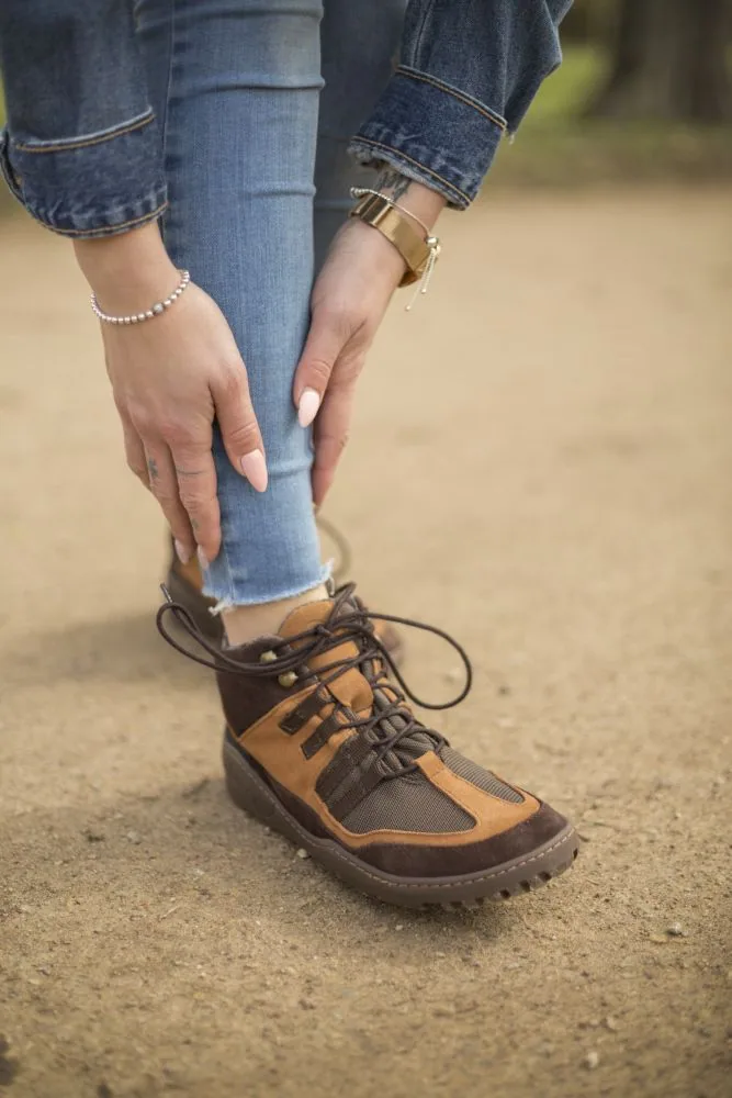 Женские ботинки ZAQQ SQOUT Brown Waterproof (коричневый цвет), фото 13