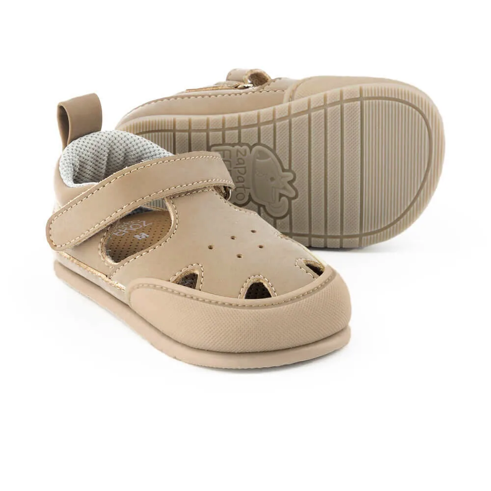 Детская обувь Zapato Feroz «Altea Feroz SS25» — серо-бежевый (Piedra), фото 2